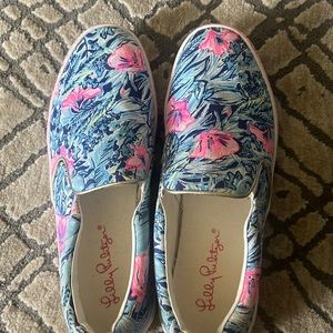 Lily Pulitzer sneakers EUC